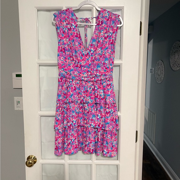 Lilly Pulitzer Dresses & Skirts - Lilly Pulitzer Pink Floral Dress
